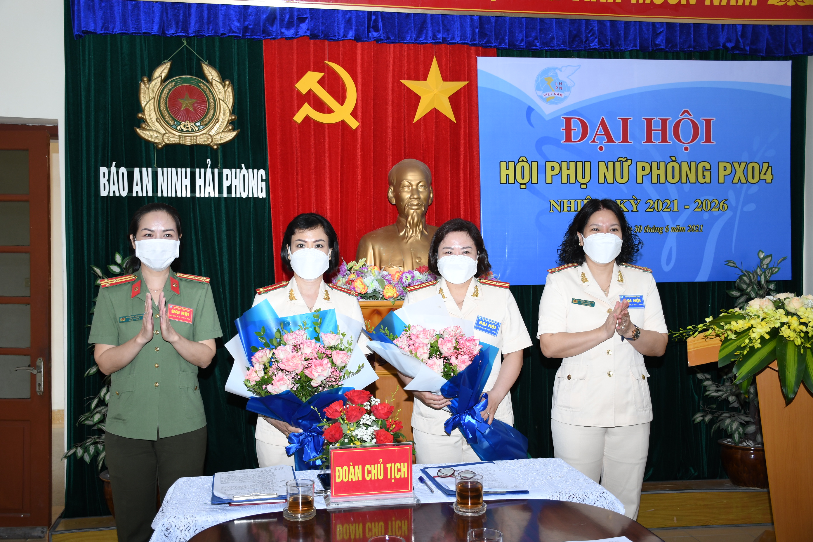 Đại hội phụ nữ phòng PX04-Công an thành phố nhiệm kỳ 2021 - 2026